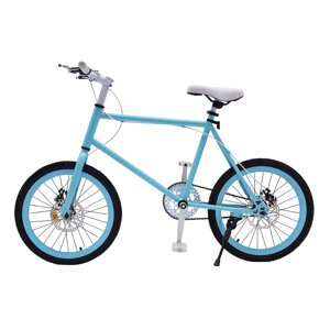 20-дюймовий дитячий велосипед для хлопчиків та дівчаток від 6-9 років 130-155 см дитячий велосипед для фрістайлу, синій
