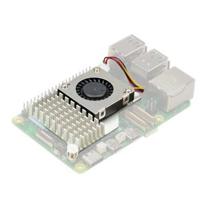 Raspberry Pi Active Cooler - активне охолодження - радіатор + вентилятор для Raspberry Pi 5