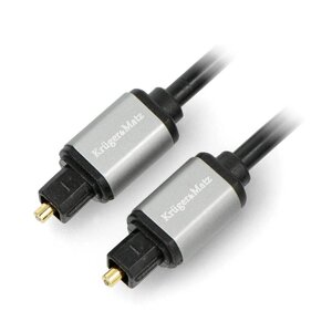 Оптичний кабель Kruger & Matz Basic KM1221 - Toslink 1.5м