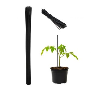 Чорні палички для рослин 90 см Набір з 50 шт.