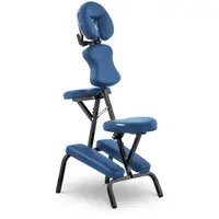 Складане масажне крісло - 130 кг - синє