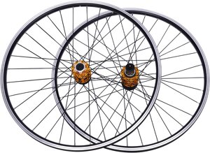 CNCEST 27.5-дюймові дискові гальма з алюмінієвого сплаву MTB велосипедні колеса чорні велосипедні колеса