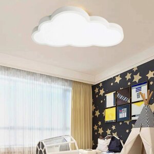 Світлодіодне стельове світло для дитячої кімнати спальні у формі хмари стельова лампа 36 Вт 15-30