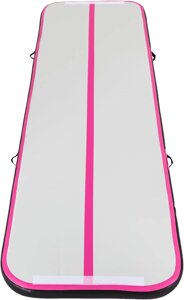Гімнастичний килимок CNCEST 1*3м, надувний килимок для фітнесу з сумкою для перенесення та електричним повітряним