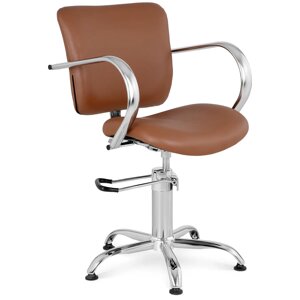 Перукарське крісло - 590 - 720 мм - 150 кг - коричневе