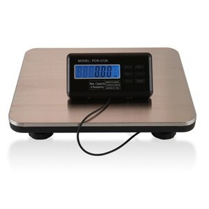 Цифрові ваги з ваговою платформою з нержавіючої сталі 150 кг / 0,05 кг з функцією зважування та підрахунку тари
