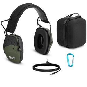 Захист слуху з Bluetooth - динамічний контроль зовнішнього шуму - зелений