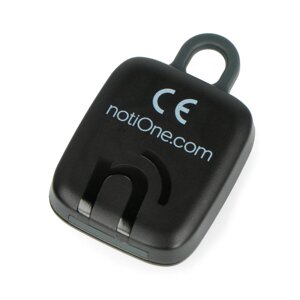 NotiOne GO Plus - Bluetooth-локатор зі звуковим сигналом і кнопкою - чорний
