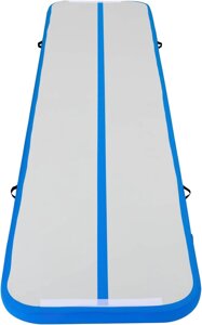 Надувний килимок для тренажерного залу, килимок для фітнесу, килимок для йоги CNCEST 1 * 3 метри, з сумкою для