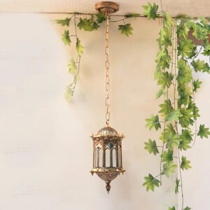 E27 Підвісна лампа ретро-підвісна лампа Водонепроникні металеві садові світильники Відкритий настінний ліхтар