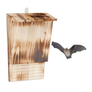 Скринька для кажанів з обпаленої деревини