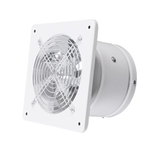 Витяжний вентилятор 220В настінний витяжний вентилятор з низьким рівнем шуму віконна вентиляція для ванної кімнати