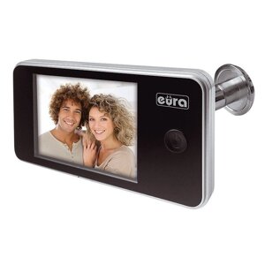 Eura-tech VDP-01C1 Eris LCD 3.2 - відеодомофон - сріблястий