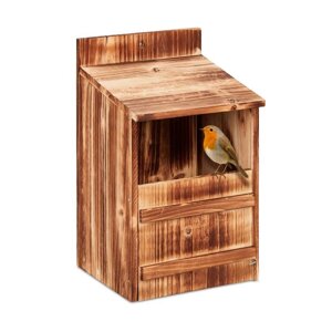 Гніздовий ящик для напівпорожнинного розведення птахів