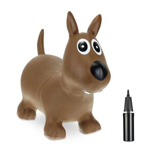 Надувна тварина Собака в коричневому кольорі