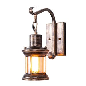 Настінний світильник CNCEST Antique настінний настінний світильник, вінтажне настінне освітлення E27 лампочка (лампочка