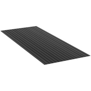 Підлогове покриття для човна - 240 x 90 см - антрацит / чорний