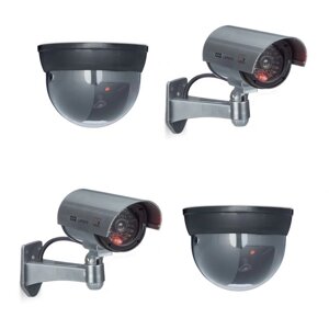 Набір купольних камер-муляжів відеоспостереження MIX, ПВХ / пластик