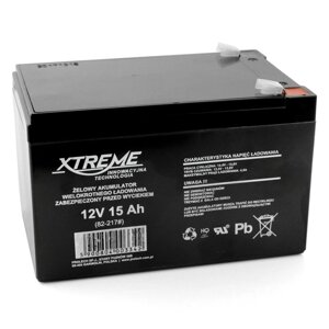 Гелевий акумулятор 12В 15Ач Xtreme