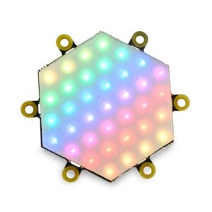 Neo Hex - Шестигранна пластина з 37x світлодіодними RGB діодами - WS2812 - M5Stack A045-B