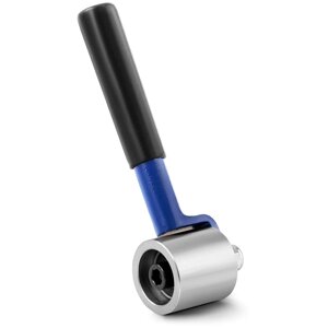 Притискний ролик - сталь - 21 см - гумова ручка