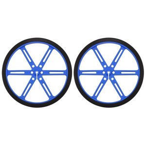 Колеса 90x10мм - сині - Pololu 1438