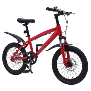 18-дюймовий дитячий велосипед, гірський велосипед з електричним ліхтарем та насосом для шин