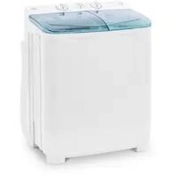 Міні-пральна машина - напівавтоматична - з окремим віджимом - 5 кг - 280 Вт