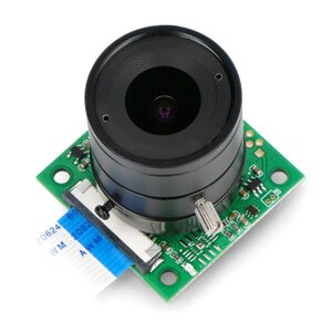 Модуль камери Sony IMX219 з лінзою LS-2718 CS і кріпленням для Raspberry Pi, матриця 8 MPx