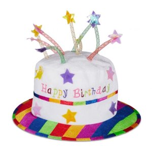 Капелюшний торт з днем народження