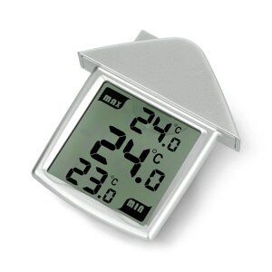 Віконний термометр - прозорий - Perel WC216