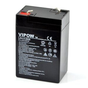 Гелевий акумулятор 6V 4,5Ah Vipow
