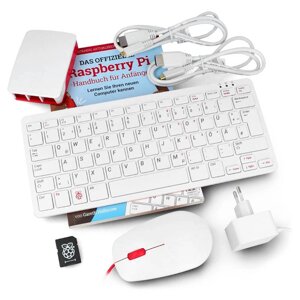 Desktop Kit - офіційний комплект з чохлом, клавіатурою та мишкою для Raspberry Pi 4B - німецька версія