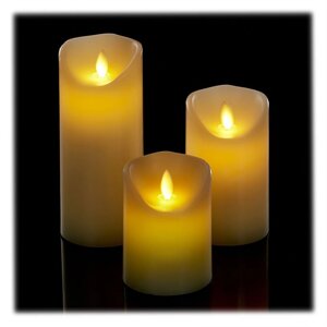 Набір світлодіодних свічок з 3 штук