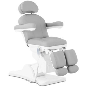 Крісло для догляду за ногами - 350 Вт - 150 кг - сірий, білий