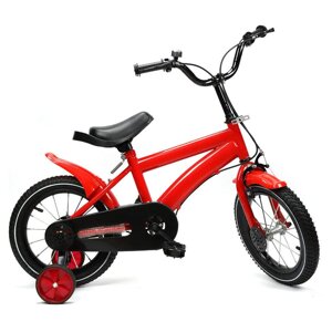 14-дюймовий сучасний велосипед для хлопчиків та дівчаток на 3 колеса зі знімними тренувальними колесами