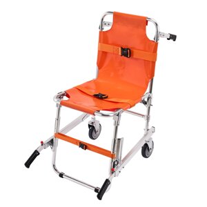 Крісло для сходів VEVOR EMS вантажопідйомність 159 кг складне інвалідне крісло для підйому по сходах з алюмінію з 2