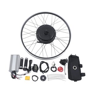 Комплект для переобладнання задніх коліс електровелосипеда CNCEST E-Bike, колесо 28", 48В, 1500Вт, LCD