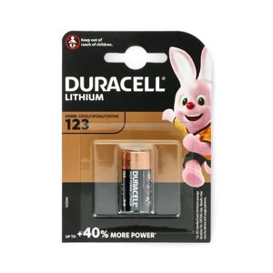 Літієва батарейка Duracell - CR123 3V
