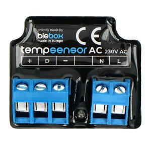 BleBox tempSensorAC - WiFi датчик температури, 230VAC - до 4 датчиків температури