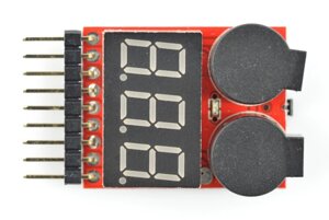 Лінійний індикатор напруги 1-8S зі звуковим сигналом P309