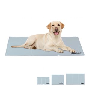 Охолоджуючий килимок для собак сірий