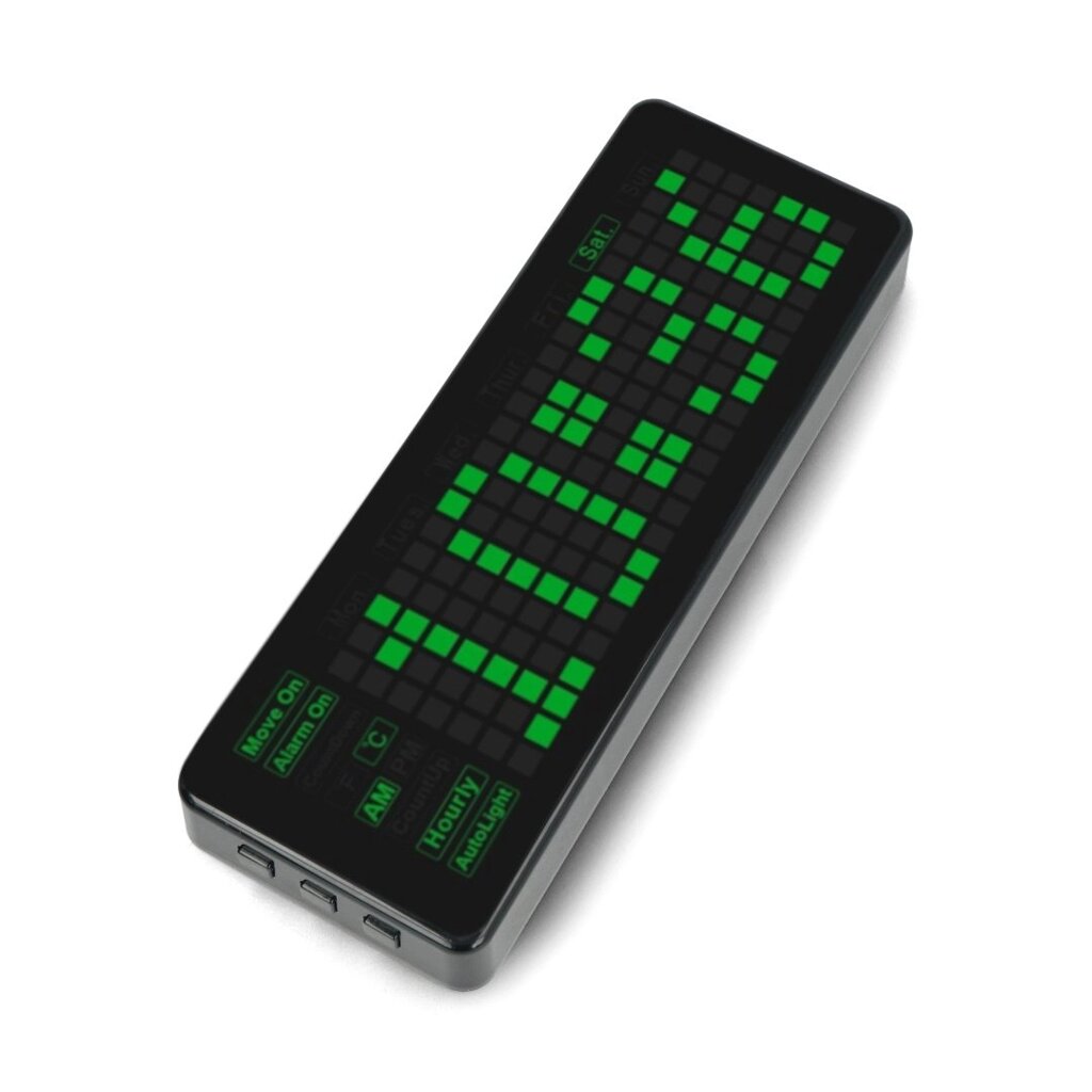 Pico-Clock-Green - Модуль з цифровим світлодіодним електронним годинником - Накладка для Raspberry Pi Pico - Waveshare від компанії магазин Апельсин - фото 1