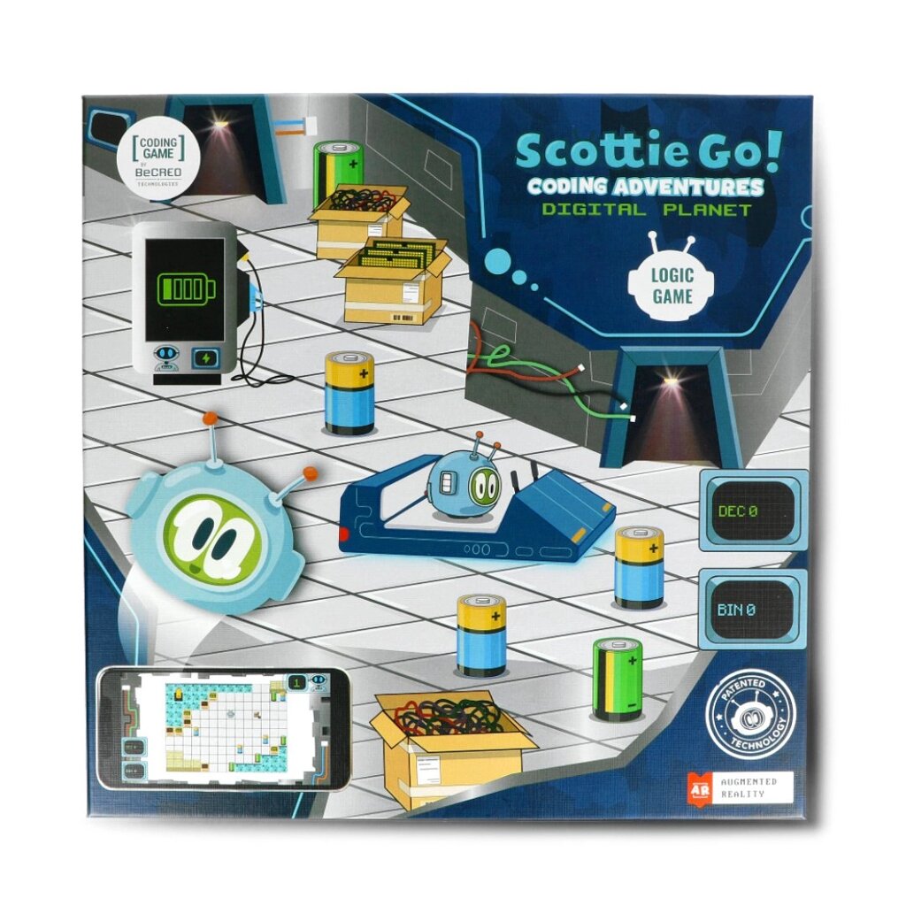 Пригоди Скотті Гоу! - Цифрова планета - мультимедійна навчальна гра + додаток для Android/iOS/Windows від компанії магазин Апельсин - фото 1
