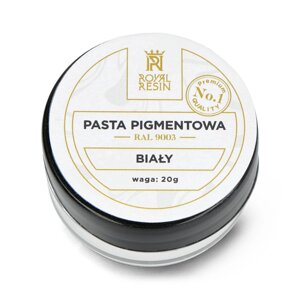 Барвник для епоксидної смоли Royal Resin - пігментна паста - 20 г - білий