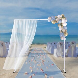 Кована весільна арка 2х2м Квадратна повітряна арка з повітряними кулями Троянди