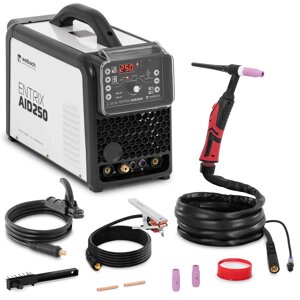 Зварювальний апарат TIG - AC/DC - MMA - 250 A - 230 V - IGBT - Pulse - Зварювання алюмінію