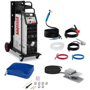 Зварювальний апарат TIG - AC/DC - MMA - 315 A - 400 V - IGBT - Імпульсний - Водяне охолодження - Зварювання алюмінію
