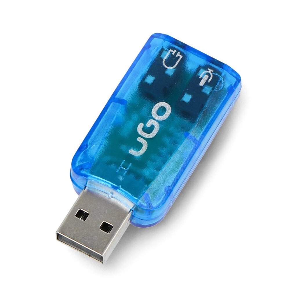 UGo Virtual 5.1 USB звукова карта - UKD-1085 від компанії магазин Апельсин - фото 1