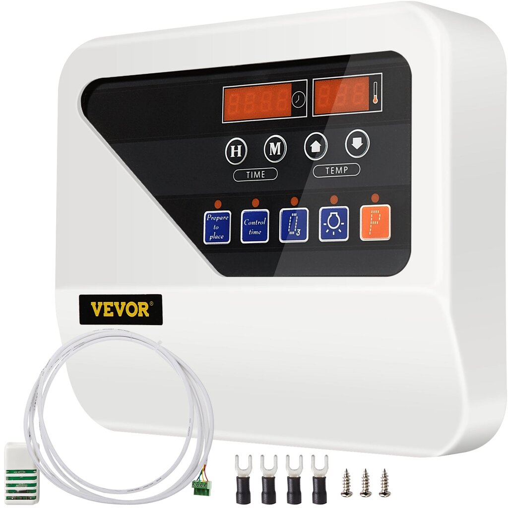 VEVOR 400V блок керування нагріванням сауни Цифровий контролер сауни, дисплей цифрового контролера сауни із зовнішнім від компанії магазин Апельсин - фото 1